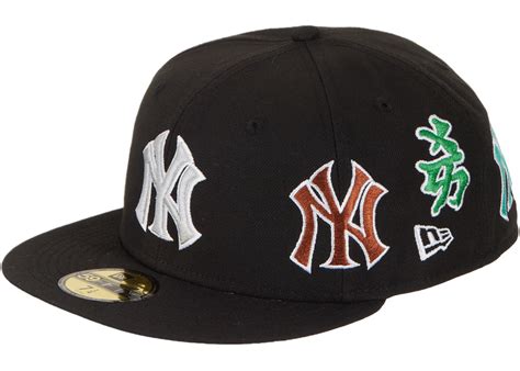 supreme yankees hat